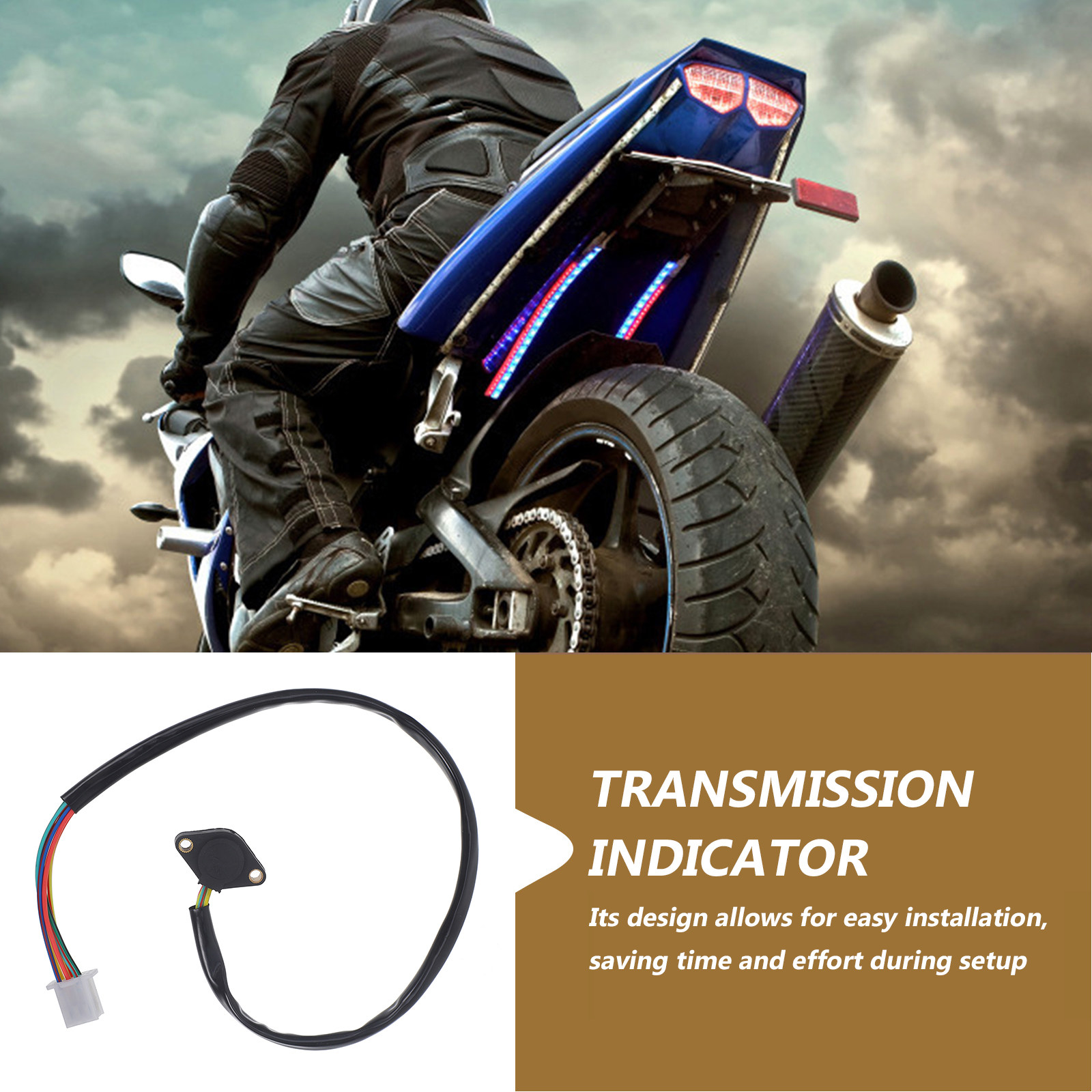 Motorcycle Gear Indicator Install - High Precision Gear Position For Motorcycle
