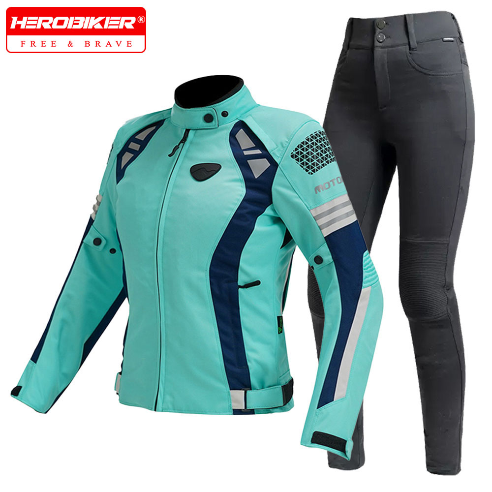 Motorcycle Gear Jacket And Pants - Women Motorcycle Jacket Pants Four Season
