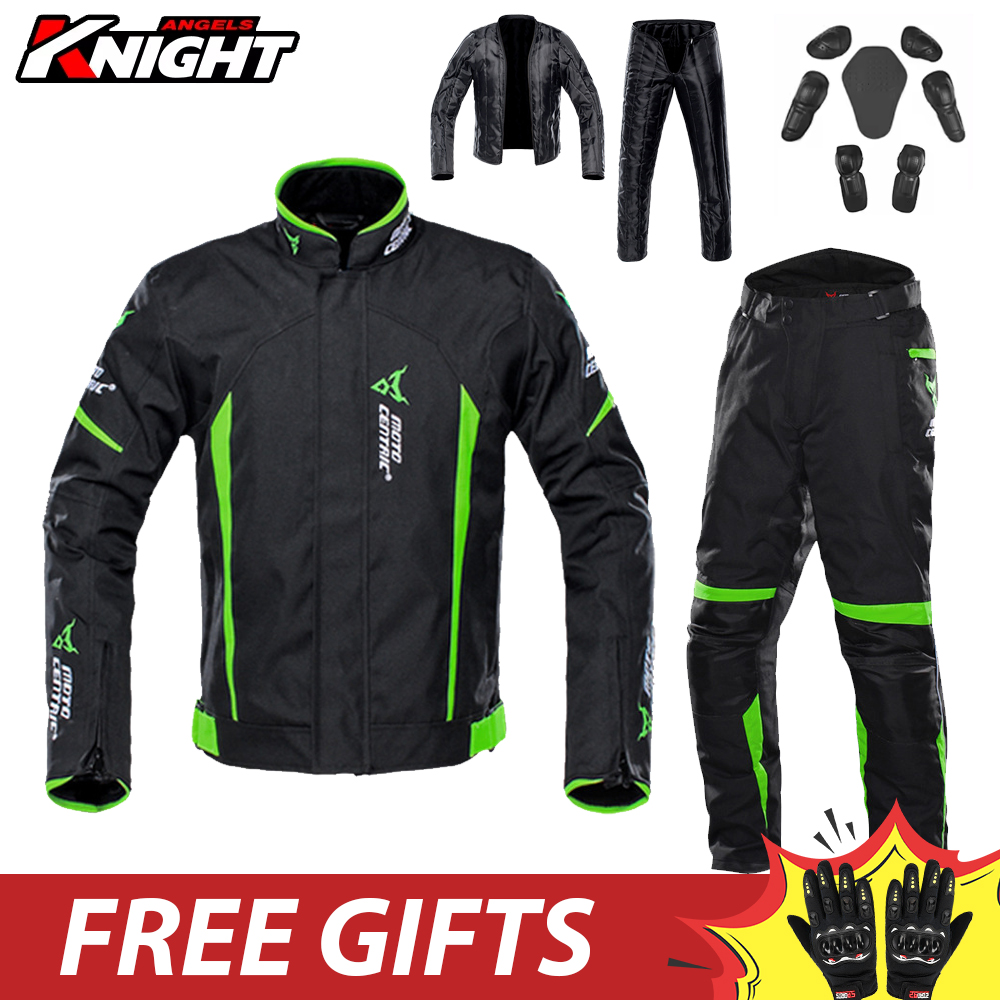 Motorcycle Gear Jacket And Pants - Motorcycle Suit Winter Warm Coldproof Motocross