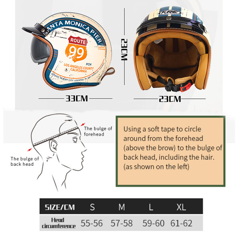 Adult Motorcycle Helmet Vintag - مراجعة Motorcycle Gear In Store وسعره
