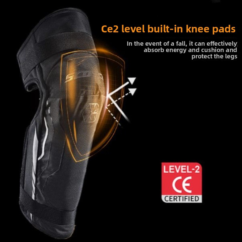 SCOYCO Motorcycle Knee Pads Wi - مراجعة Motorcycle Gear Protection Levels وسعره
