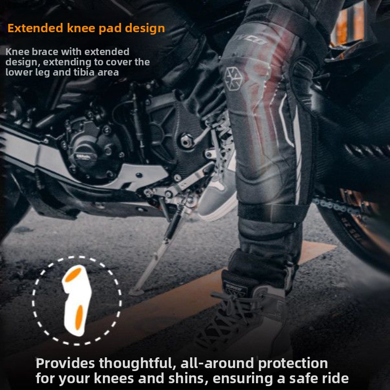 SCOYCO Motorcycle Knee Pads Wi - مراجعة Motorcycle Gear Protection Levels وسعره