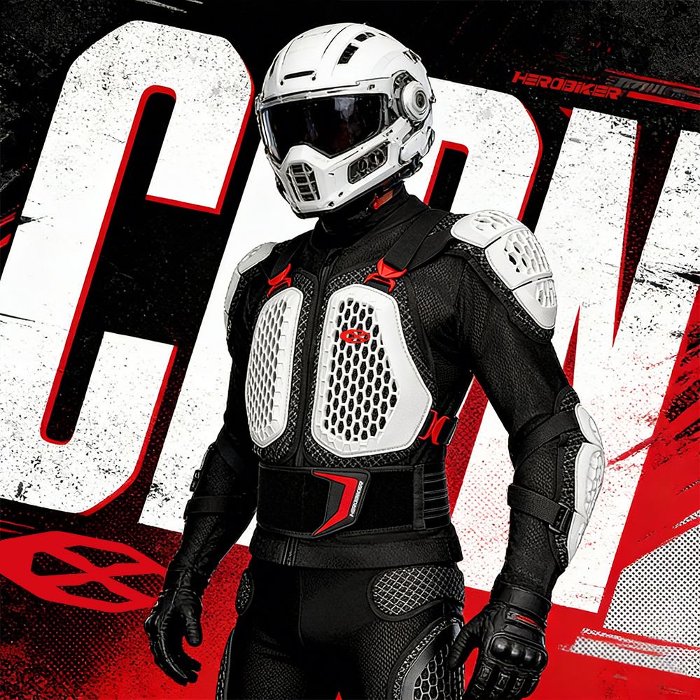 Motorcycle Jacket Men's Biker  - مراجعة Motorcycle Gear Mens وسعره