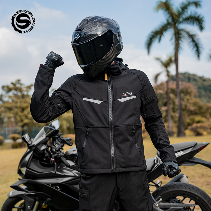 Four Seasons Motorcycle Riding - مراجعة Motorcycle Gear Jacket And Pants وسعره