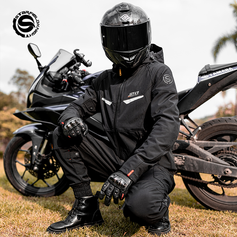 Four Seasons Motorcycle Riding - مراجعة Motorcycle Gear Jacket And Pants وسعره