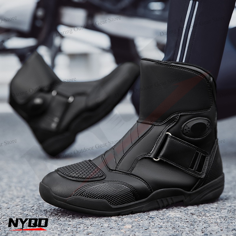 Motorcycle Boots Riding Shoes  - مراجعة Motorcycle Gear Plus Size Women وسعره