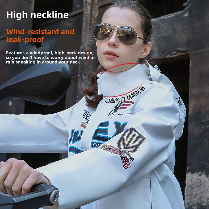 Men's Motorcycle Raincoat Suit - مراجعة Motorcycle Gear Full Suit وسعره