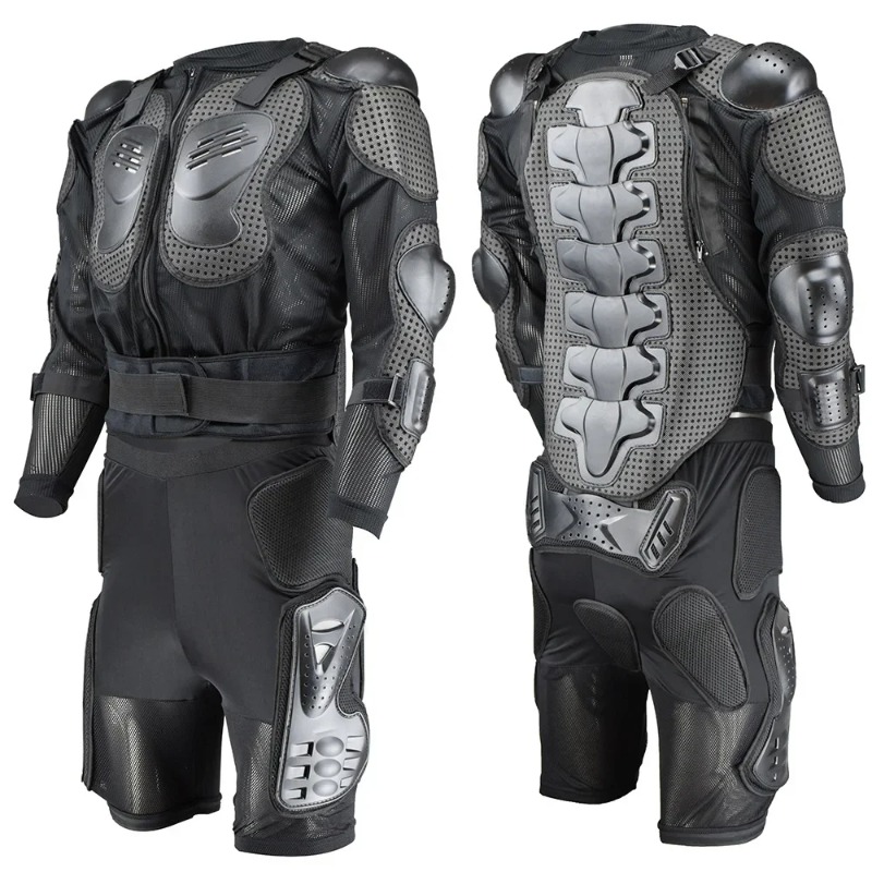 Motorcycle Protective Armor Ge - مراجعة Motorcycle Gear Full Suit وسعره