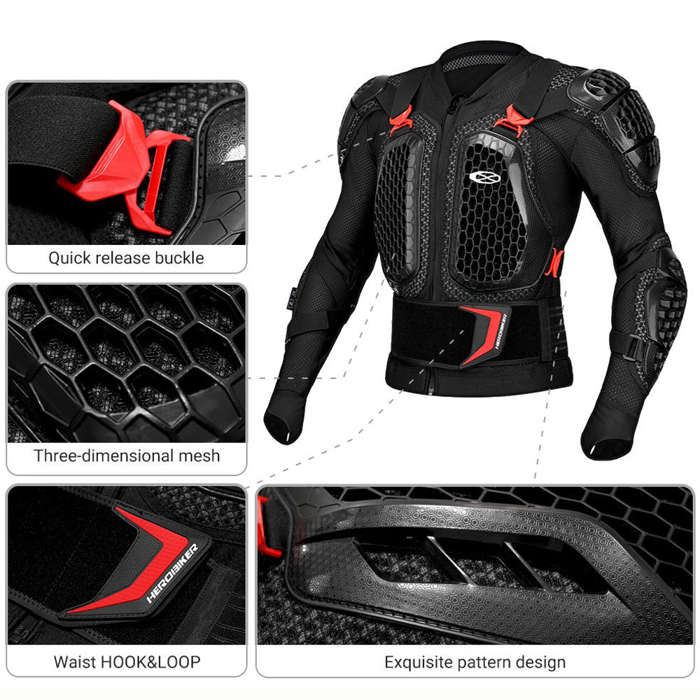 Summer Motorcycle Armor Jacket - مراجعة Motorcycle Gear Jacket And Pants وسعره