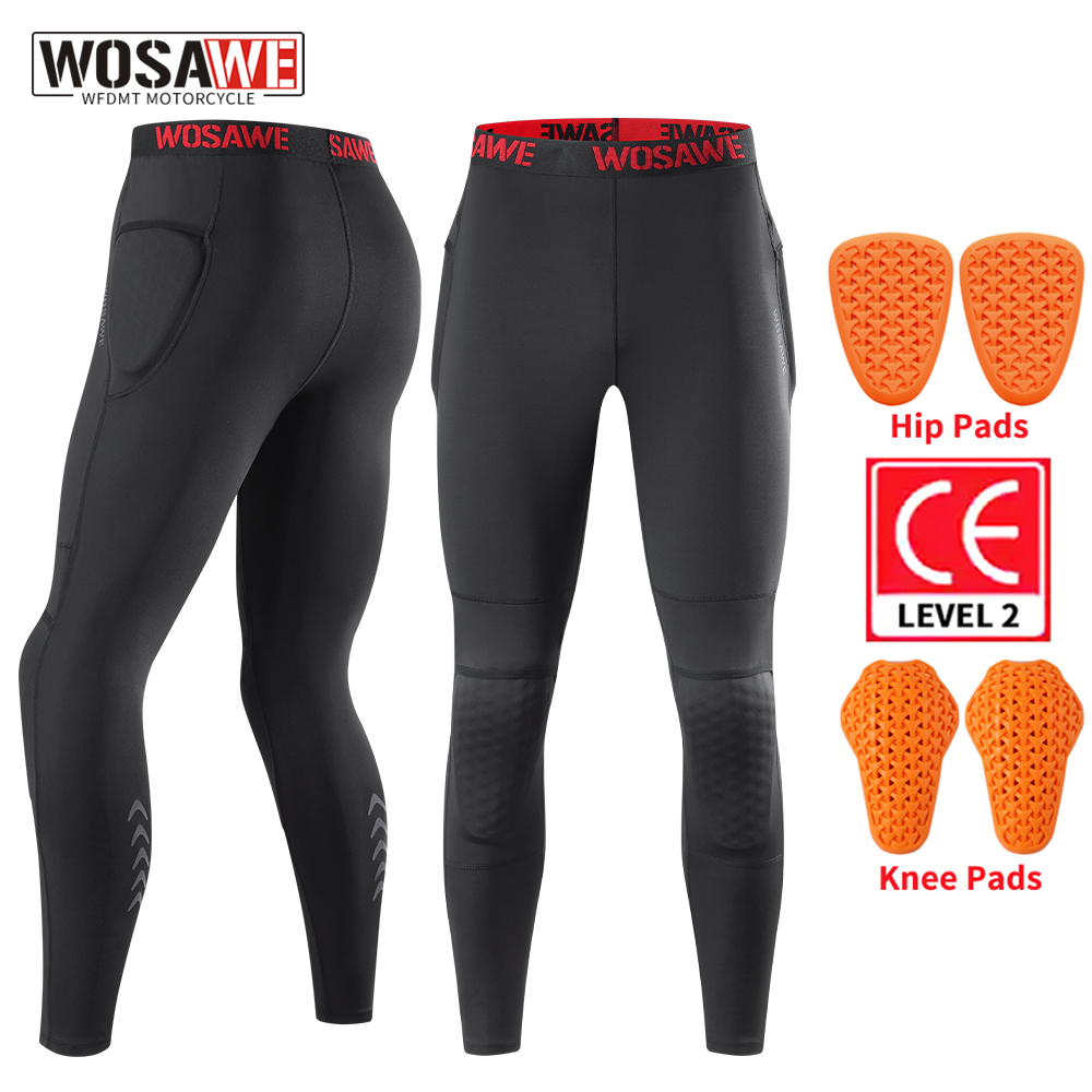 WOSAWE Motorcycle Compression  - مراجعة Motorcycle Gear Protection Levels وسعره