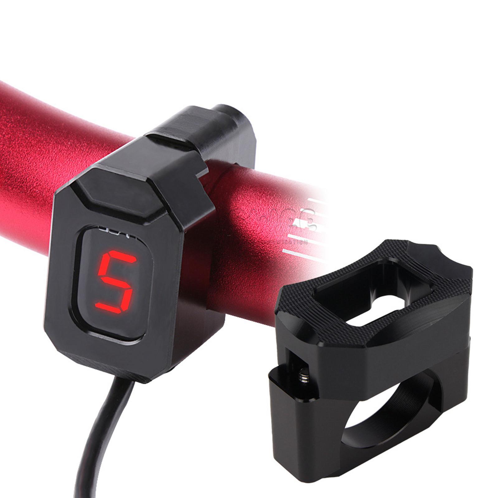 Universal Aluminum Alloy Gear  - مراجعة Motorcycle Gear Indicator Install وسعره