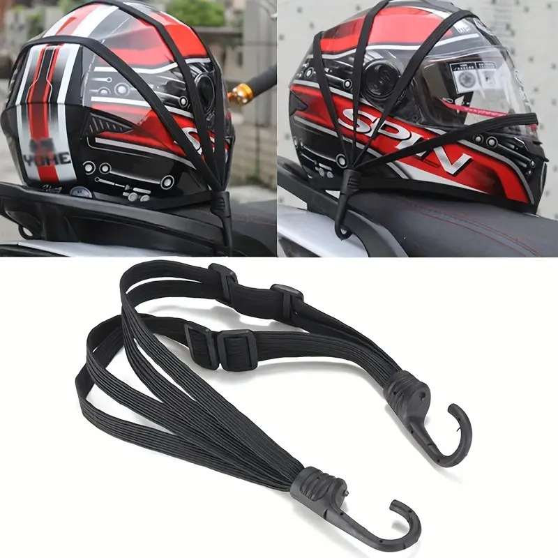1Pc Motorcycle Elastic Suitcas - مراجعة Motorcycle Gear Hanger وسعره