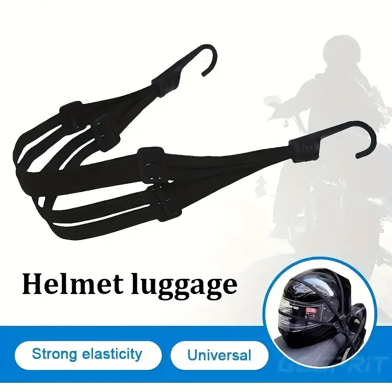 1Pc Motorcycle Elastic Suitcas - مراجعة Motorcycle Gear Hanger وسعره