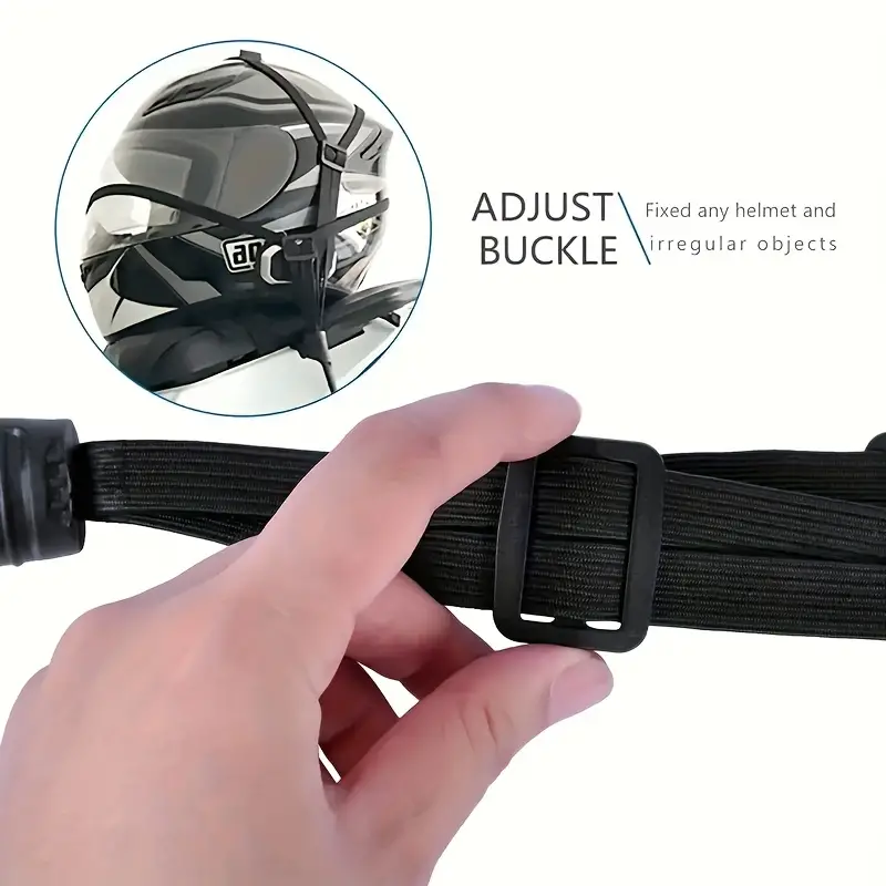 1Pc Motorcycle Elastic Suitcas - مراجعة Motorcycle Gear Hanger وسعره