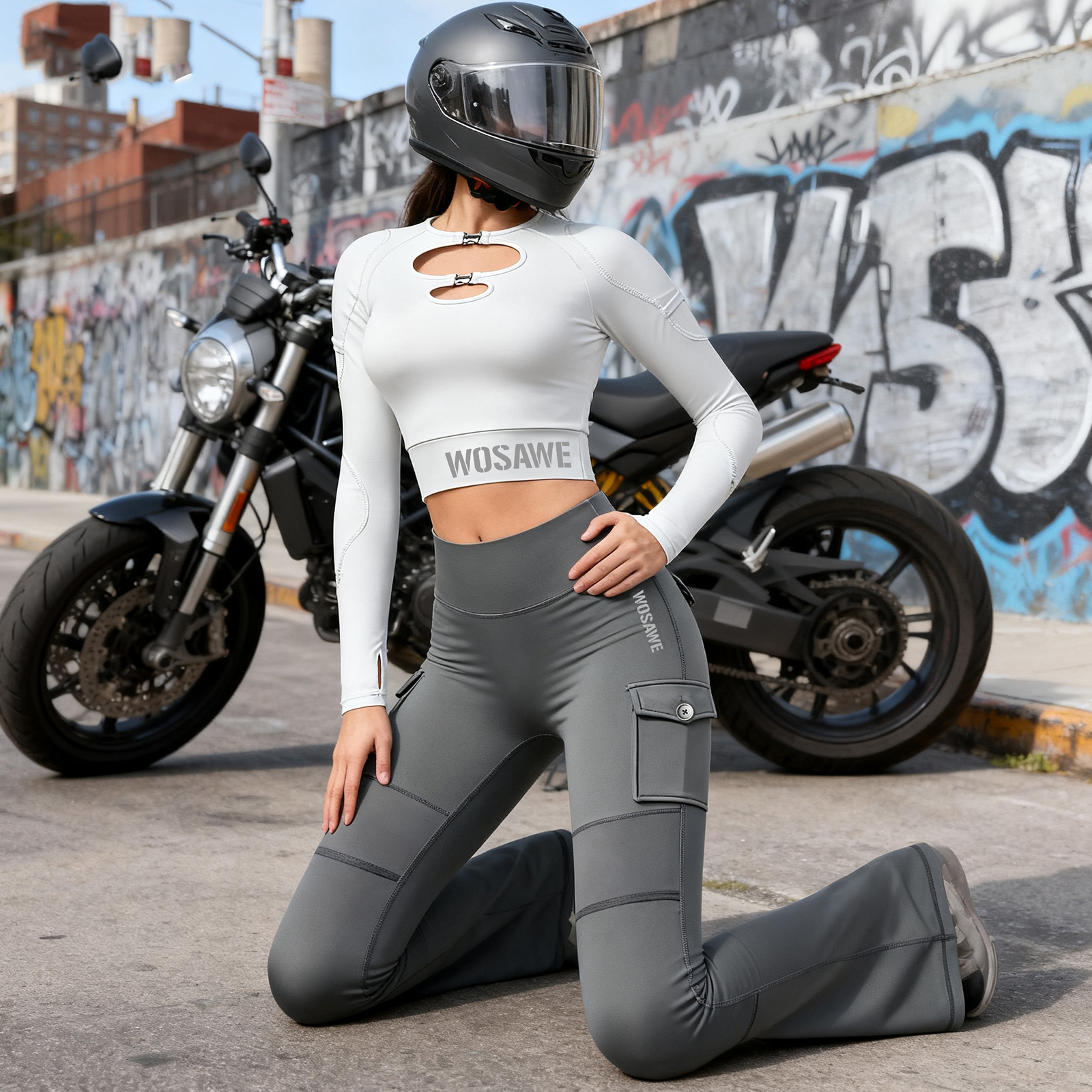 WOSAWE Women Motorcycle Jacket - مراجعة Motorcycle Gear Jacket And Pants وسعره