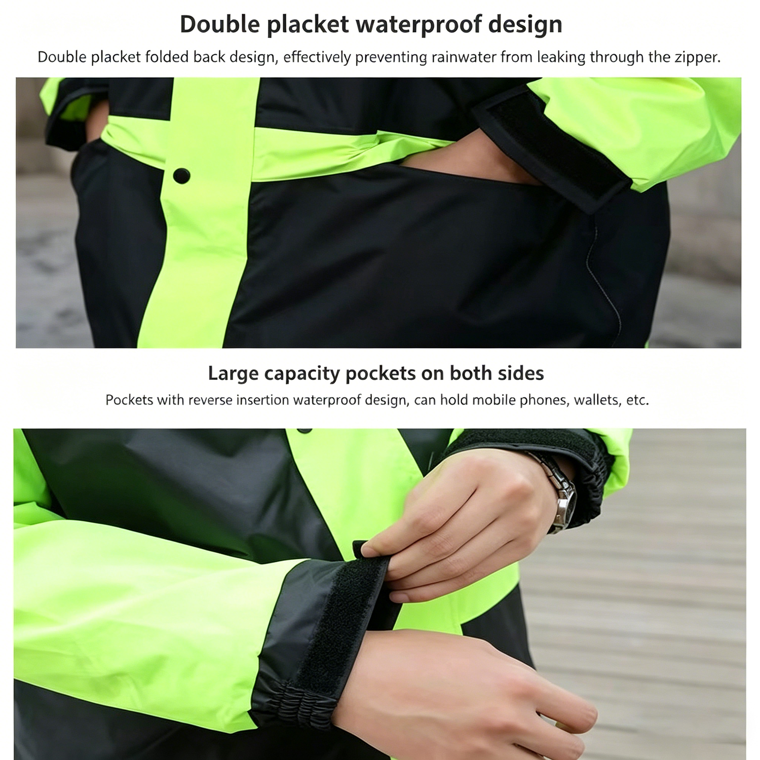 Motorcycle Raincoat Suits Men  - مراجعة Motorcycle Gear For Woman وسعره