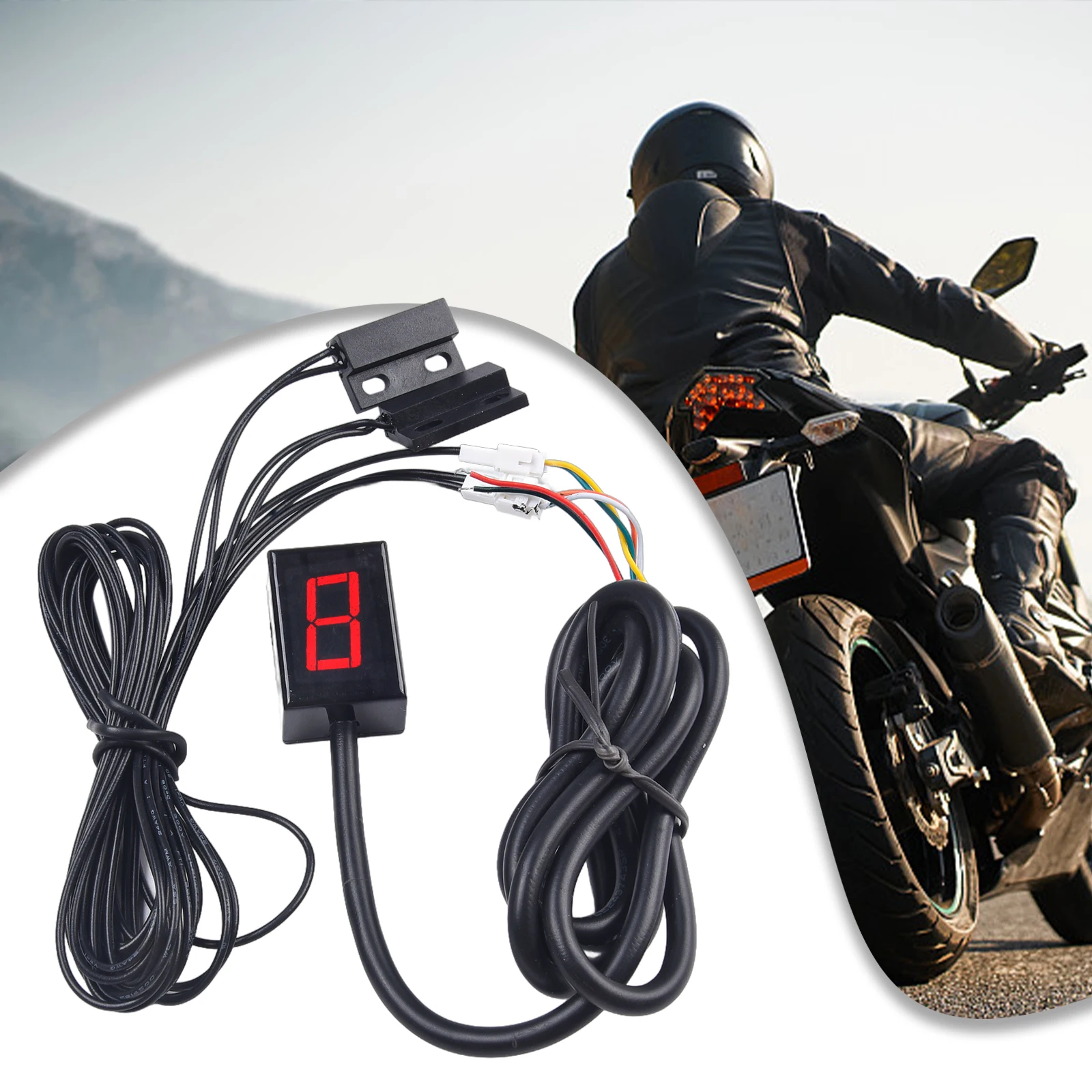 Display Shift Level For Motorc - مراجعة Motorcycle Gear Indicator Install وسعره