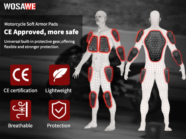CE Level 1 Moto Motorcycle Bac - مراجعة Motorcycle Gear Protection Levels وسعره