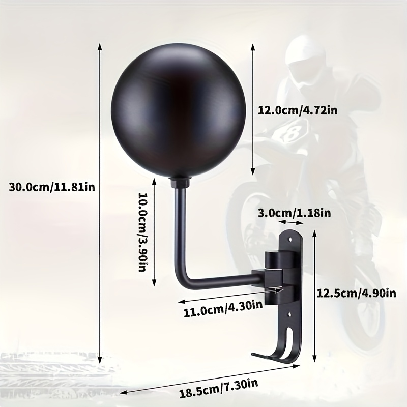 Motorcycle Helmet Holder Swive - مراجعة Motorcycle Gear Hanger وسعره