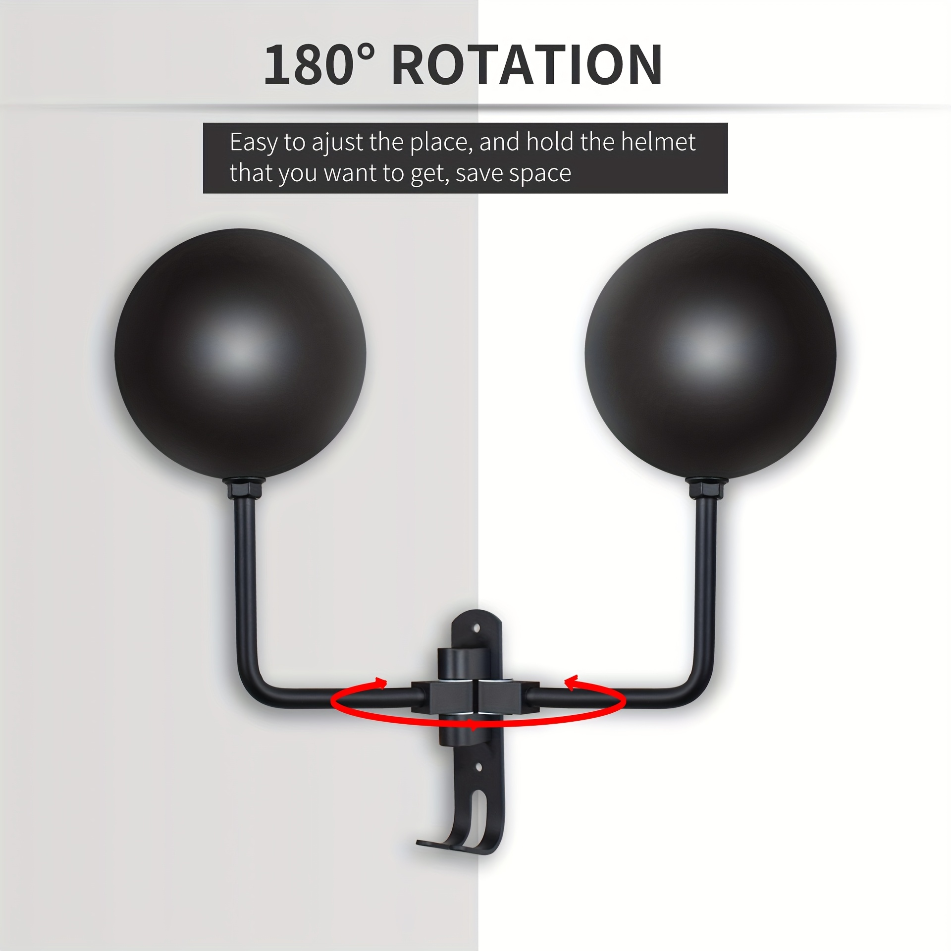 Motorcycle Helmet Holder Swive - مراجعة Motorcycle Gear Hanger وسعره