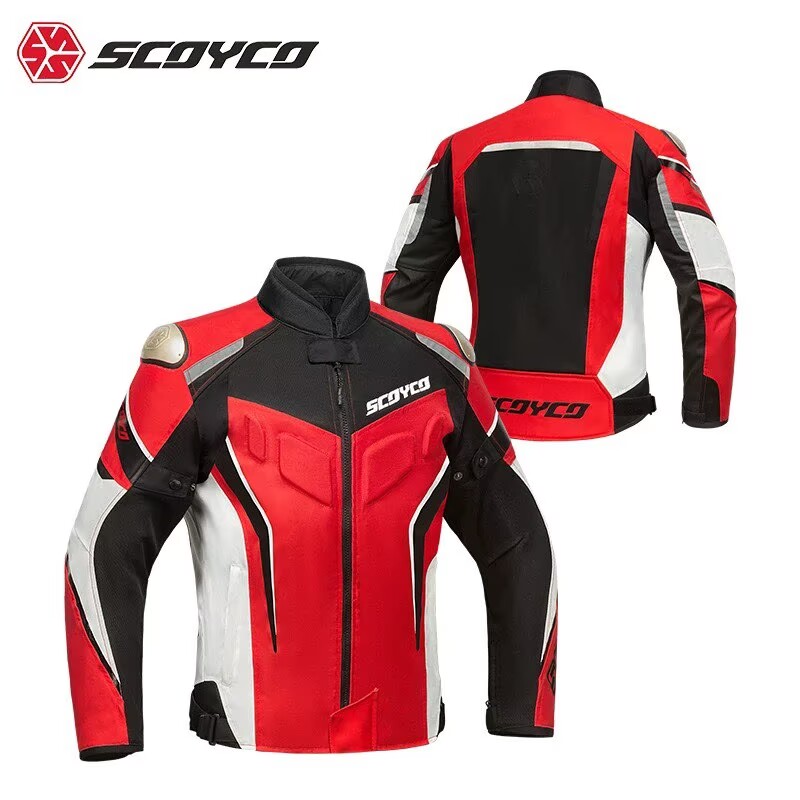 SCOYCO Summer Ventilated Mesh  - مراجعة Motorcycle Gear Jacket And Pants وسعره