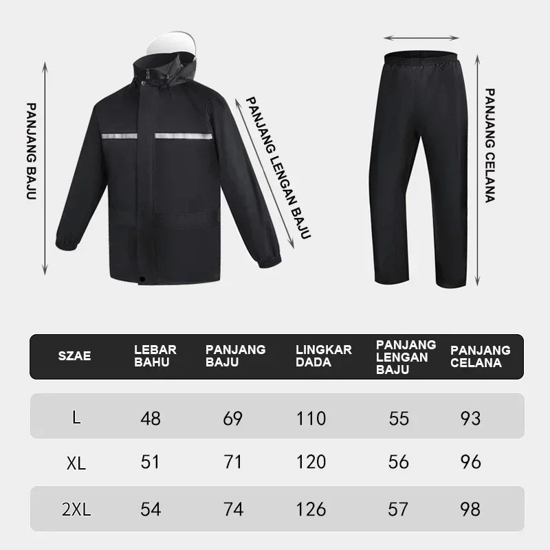 Full Body Storm Protection Ref - مراجعة Motorcycle Gear Full Suit وسعره