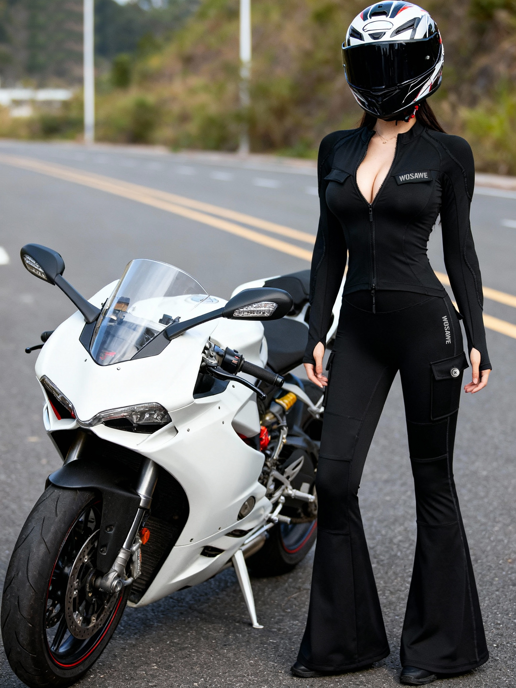WOSAWE Women Motorcycle Jacket - مراجعة Motorcycle Gear Full Suit وسعره