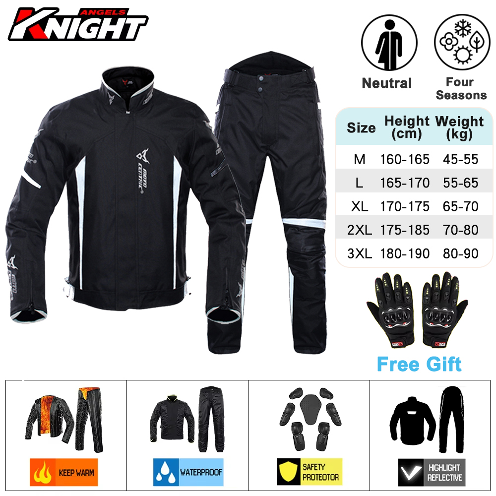 Winter Motorcycle Jacket Pants - مراجعة Motorcycle Gear Jacket And Pants وسعره