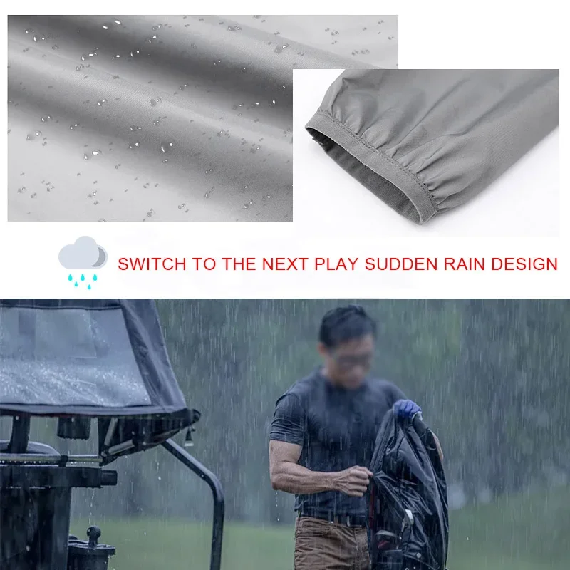Golf Raincoat Lightweight Jack - مراجعة Motorcycle Gear Mens وسعره
