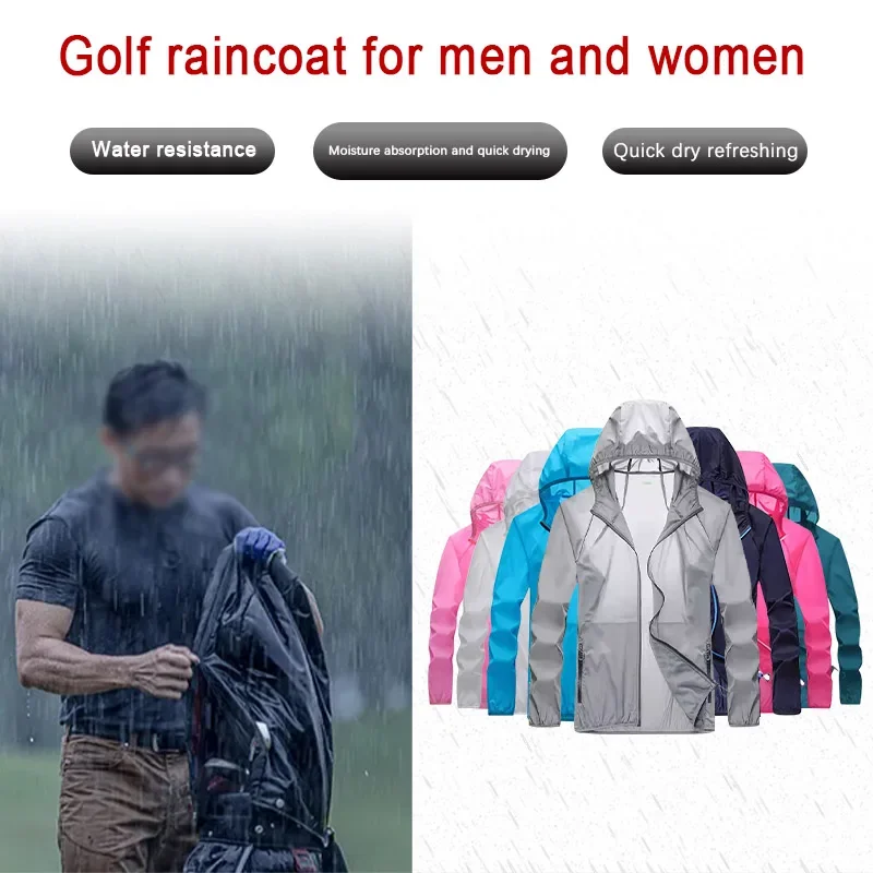 Golf Raincoat Lightweight Jack - مراجعة Motorcycle Gear Mens وسعره