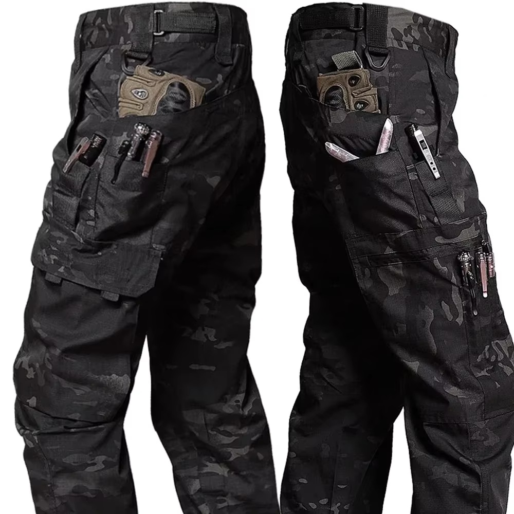 Men's Tactical Pants Outdoor W - مراجعة Motorcycle Gear Pants وسعره