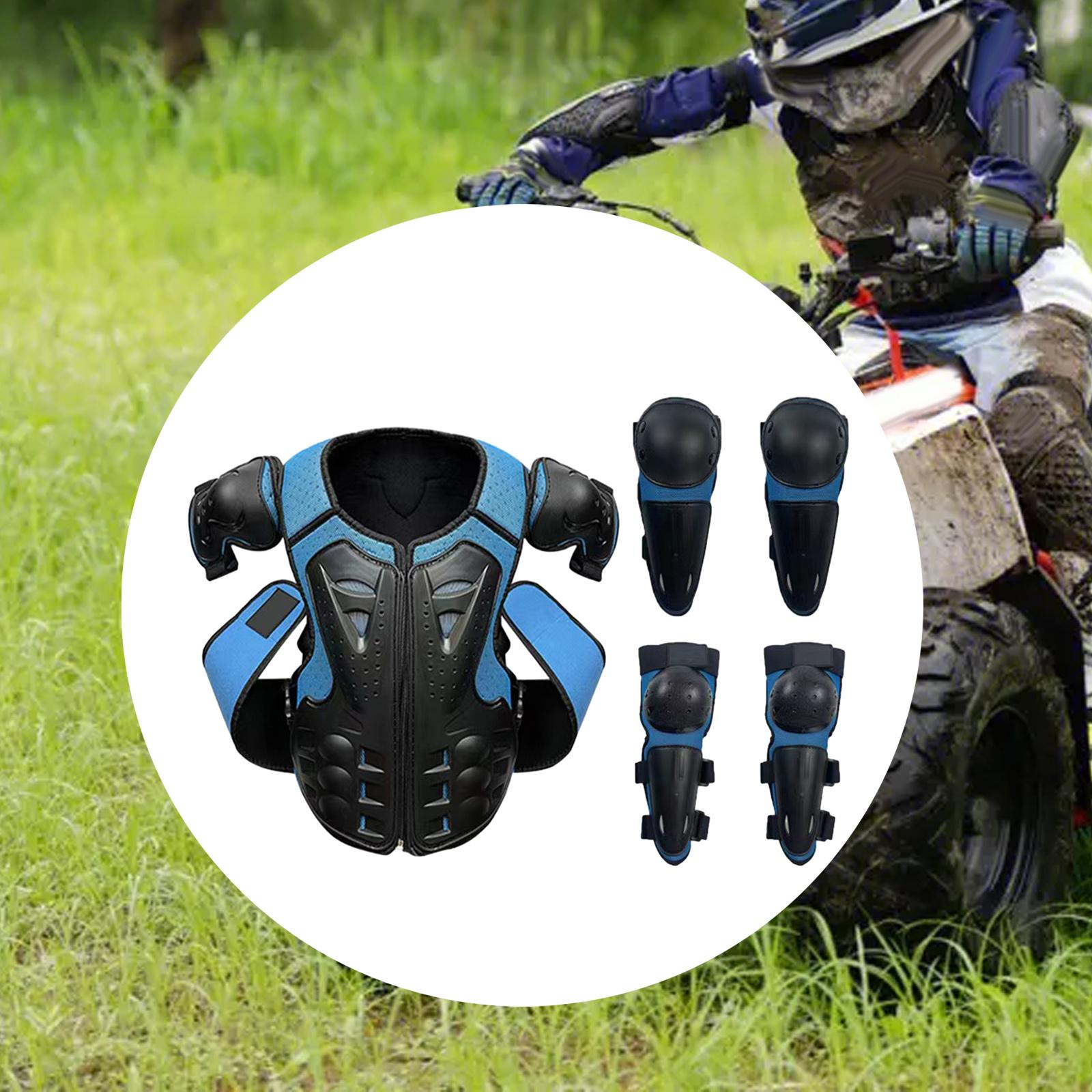 Kids Motorcycle Armor Suit Ful - مراجعة Motorcycle Gear Full Suit وسعره