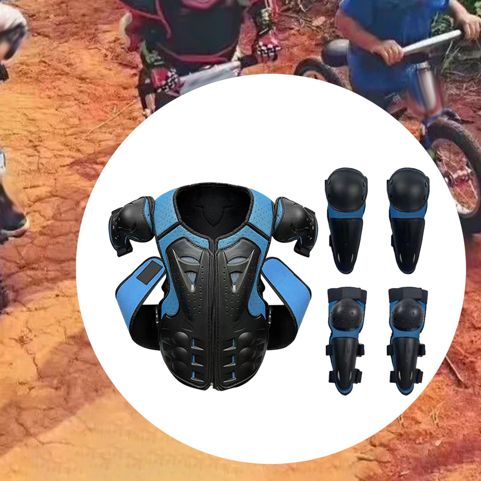 Kids Motorcycle Armor Suit Ful - مراجعة Motorcycle Gear Full Suit وسعره