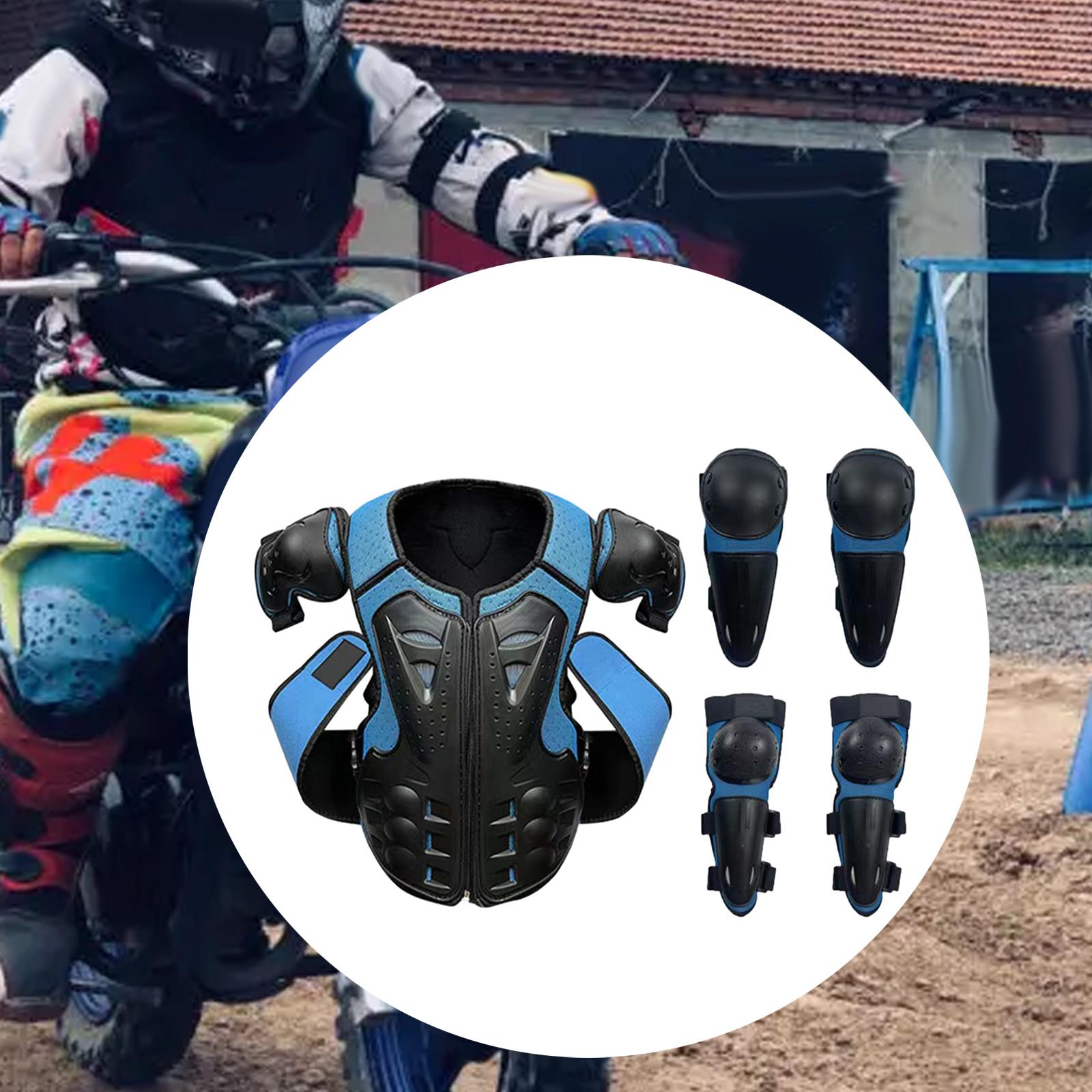 Kids Motorcycle Armor Suit Ful - مراجعة Motorcycle Gear Full Suit وسعره