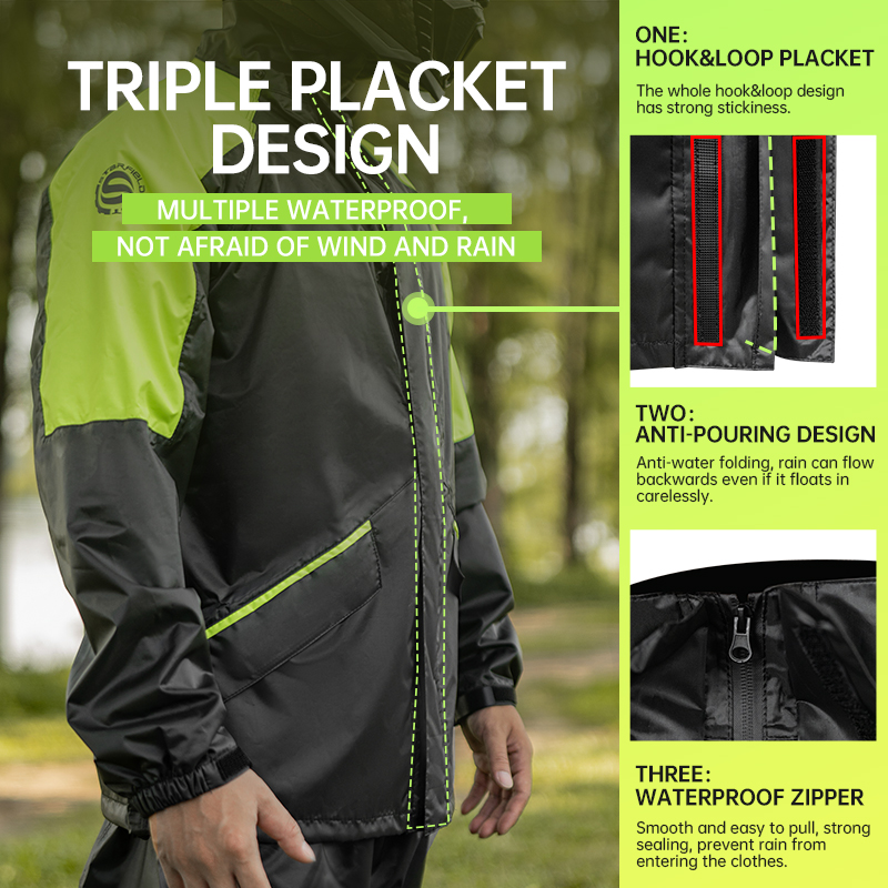 SFK Motorcycle Raincoat Rainpa - مراجعة Motorcycle Gear For Woman وسعره
