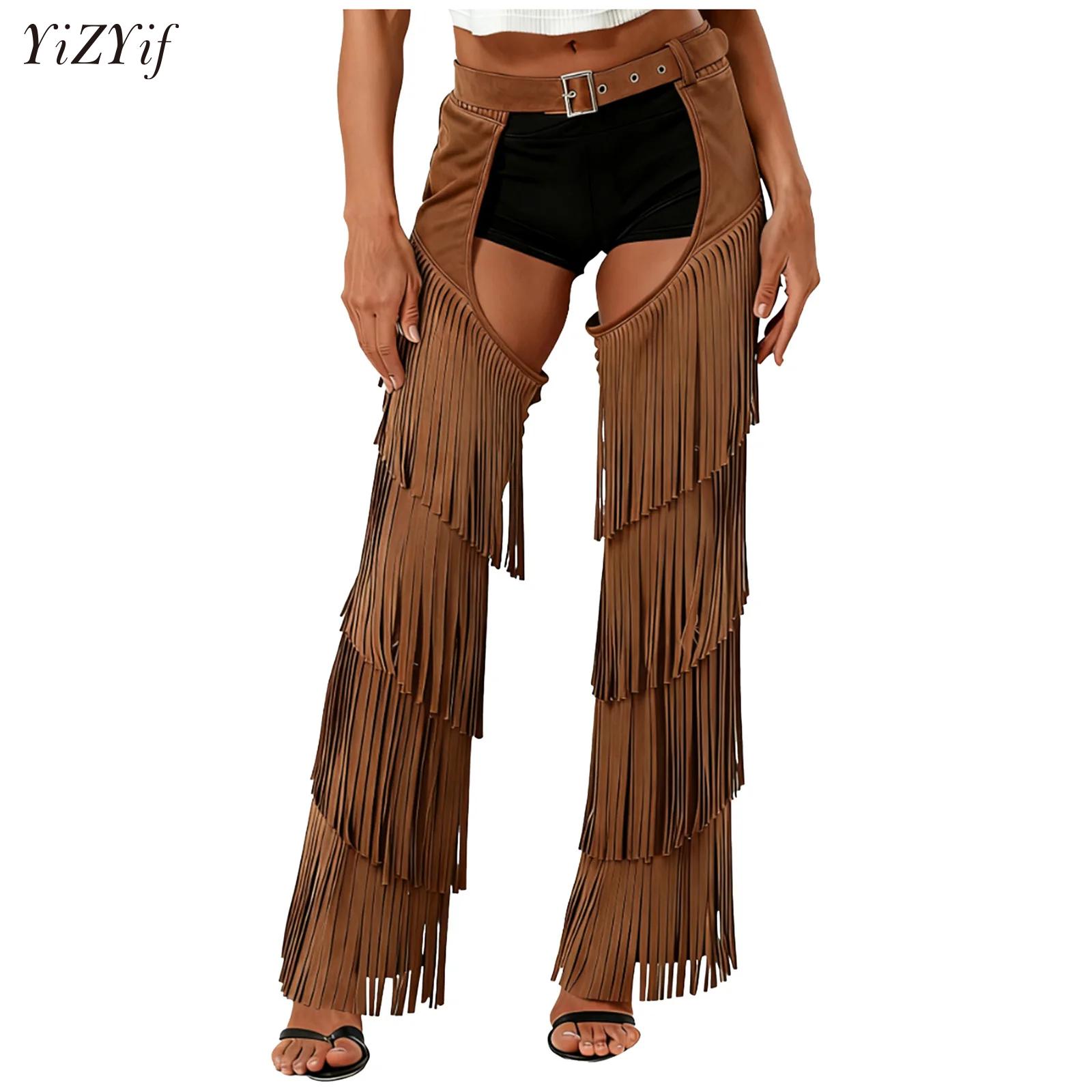 Womens Mens Western Cowboy Cha - مراجعة Motorcycle Gear Pants وسعره