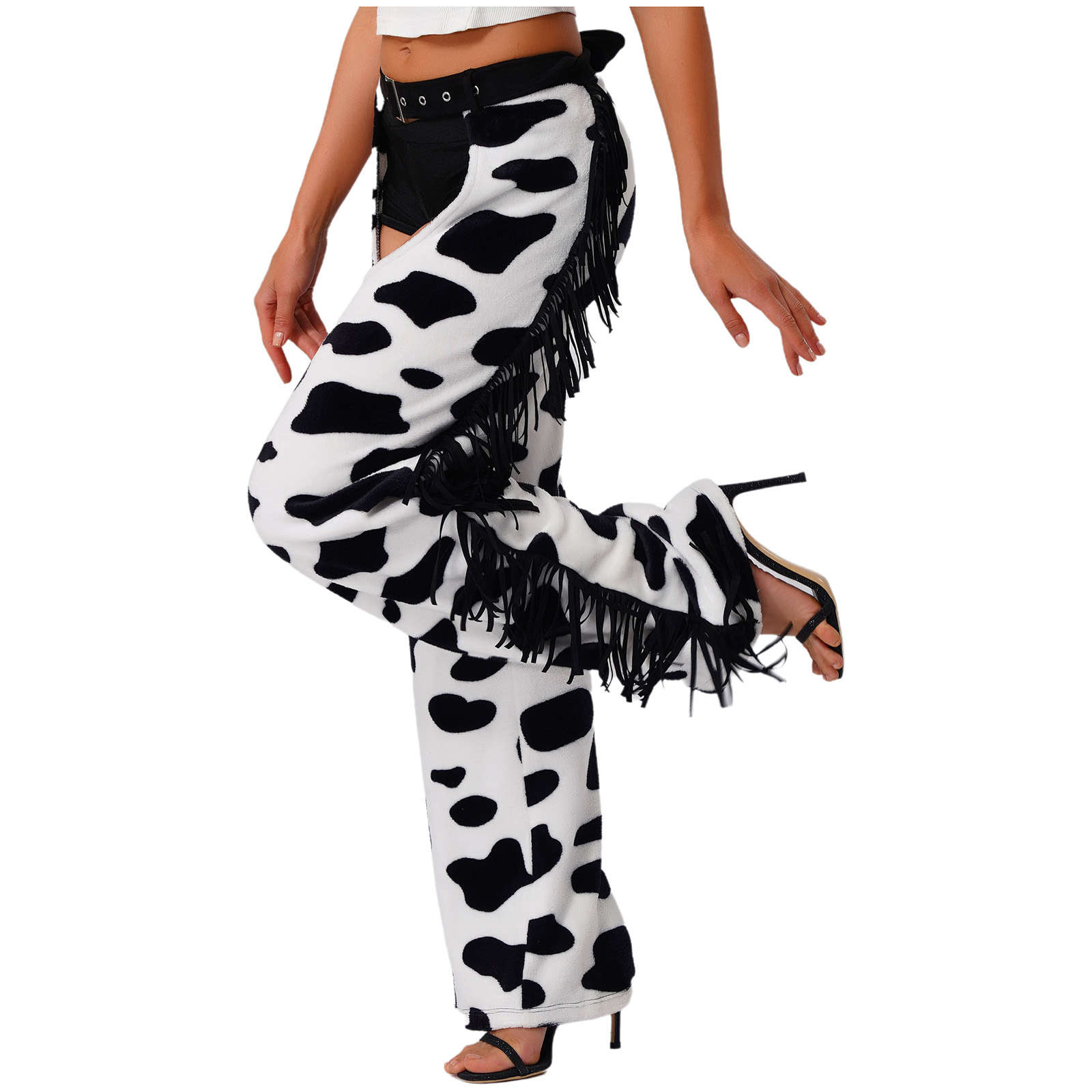 Womens Mens Western Cowboy Cha - مراجعة Motorcycle Gear Pants وسعره