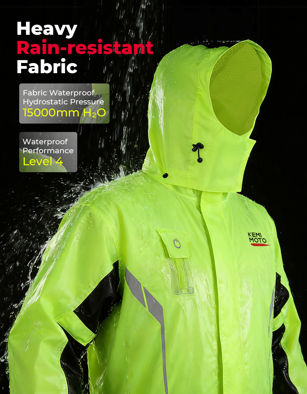 KEMIMOTO Unisex Waterproof Rai - مراجعة Motorcycle Gear Jacket And Pants وسعره