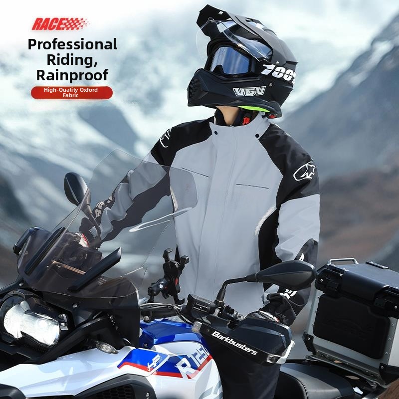 Adult Motorcycle Rain Suit Two - مراجعة Motorcycle Gear Full Suit وسعره
