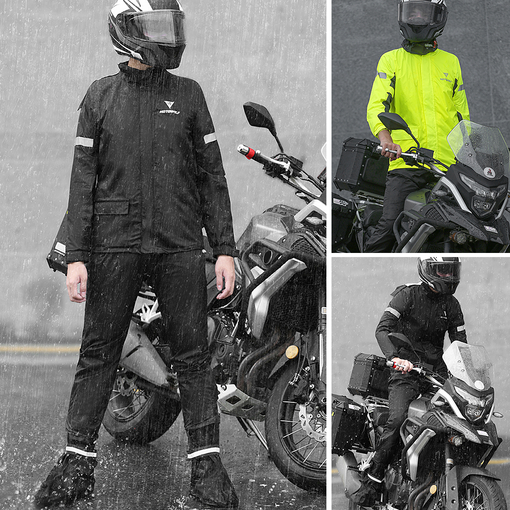 Men Motorcycle Rain Suit Outdo - مراجعة Motorcycle Gear Jacket And Pants وسعره