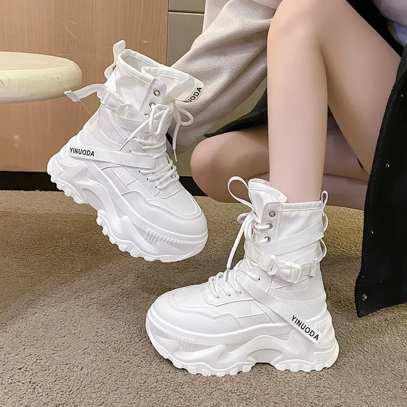 Fashion Women Chunky Platform  - مراجعة Motorcycle Gear Pants وسعره