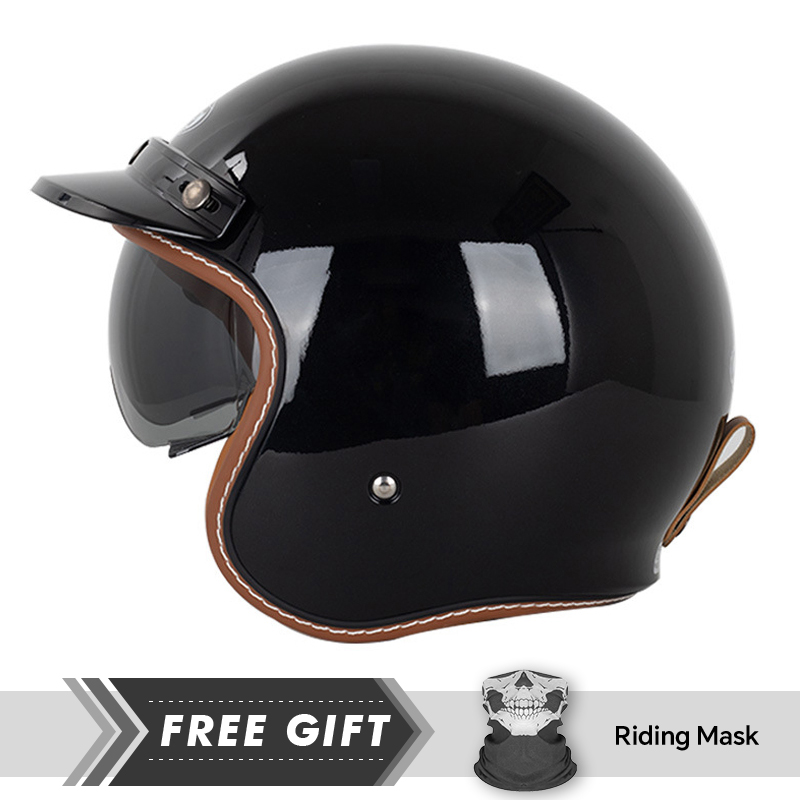 Men Women Jet Helmet SOMAN Sem - مراجعة Motorcycle Gear In Store وسعره
