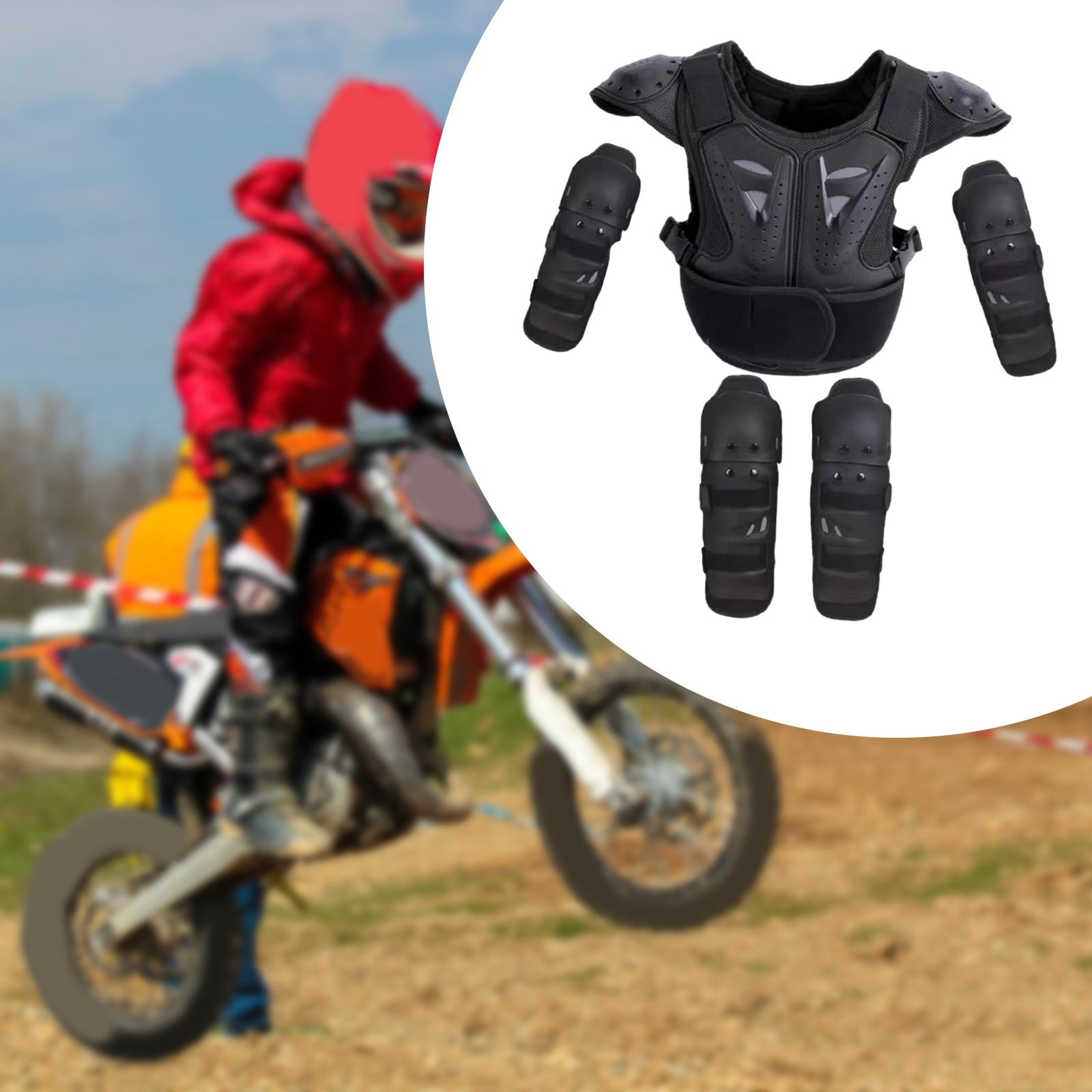 Kids Motorcycle Protective Sui - مراجعة Motorcycle Gear Full Suit وسعره