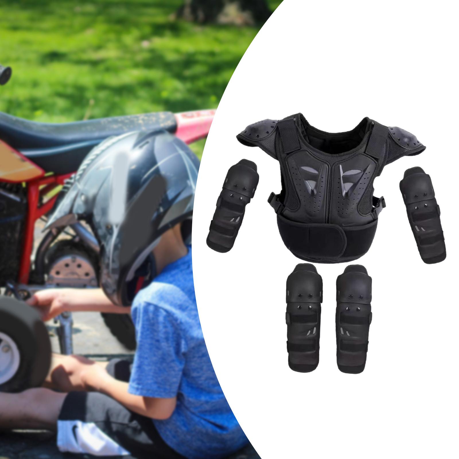 Kids Motorcycle Protective Sui - مراجعة Motorcycle Gear Full Suit وسعره