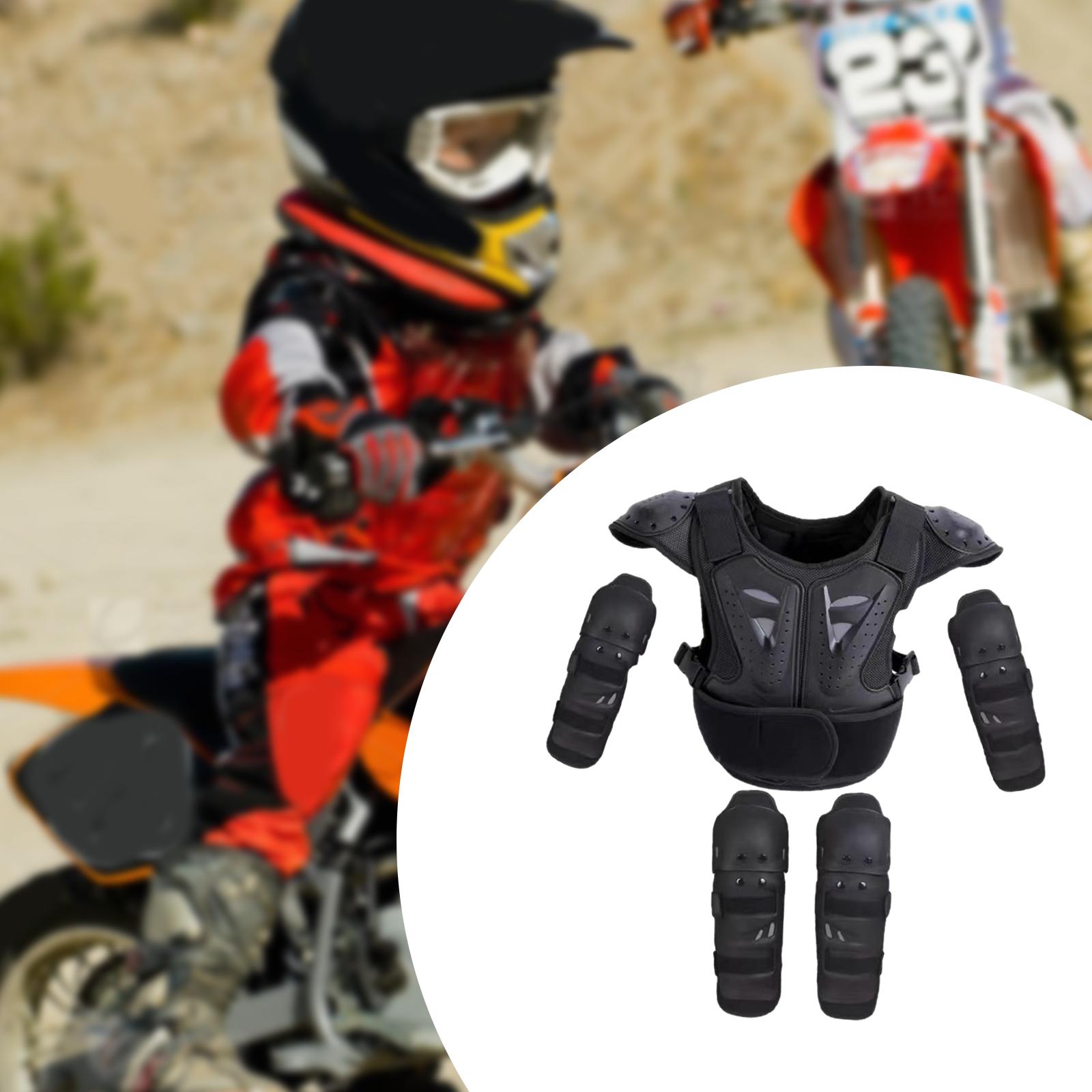 Kids Motorcycle Protective Sui - مراجعة Motorcycle Gear Full Suit وسعره