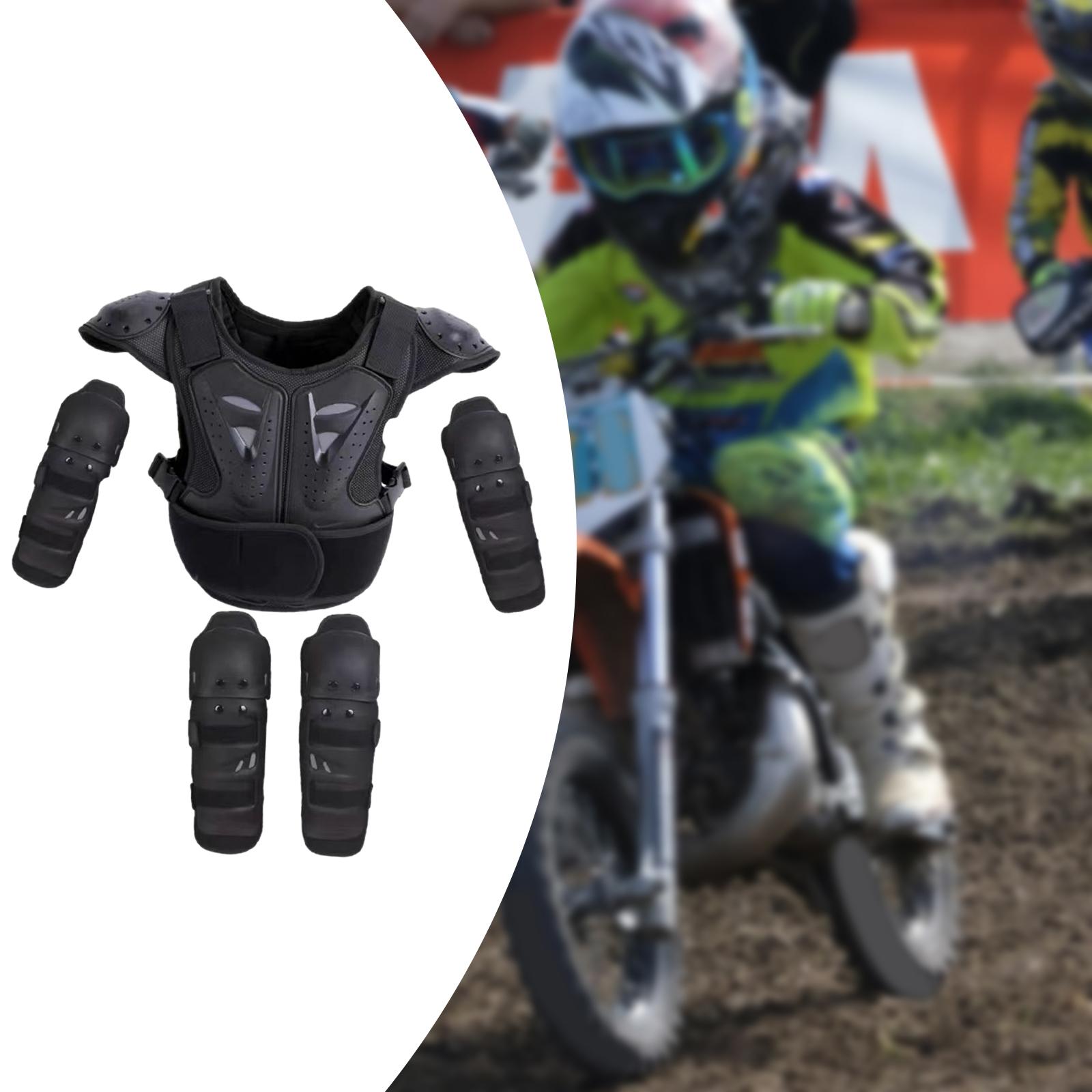 Kids Motorcycle Protective Sui - مراجعة Motorcycle Gear Full Suit وسعره