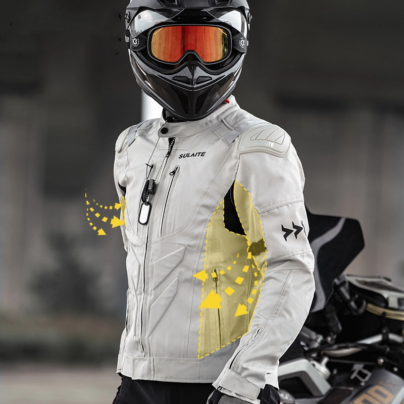 Summer motorcycle riding gear  - مراجعة Motorcycle Gear Full Suit وسعره