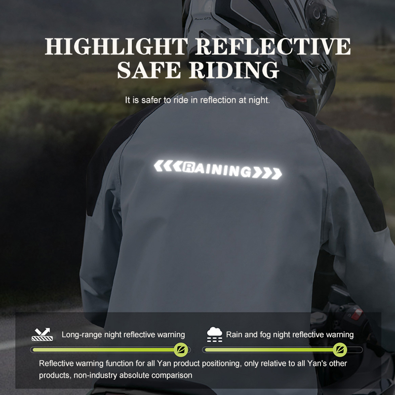 Men & Women Rain Suit Jackets  - مراجعة Motorcycle Gear Jacket And Pants وسعره