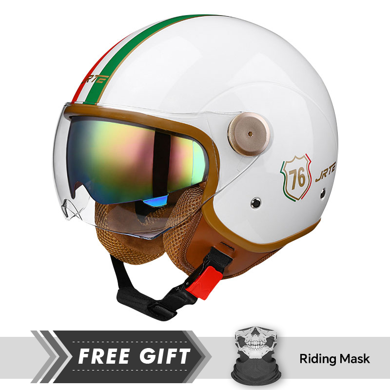 DOT Approved Open Face Helmet  - مراجعة Motorcycle Gear In Store وسعره