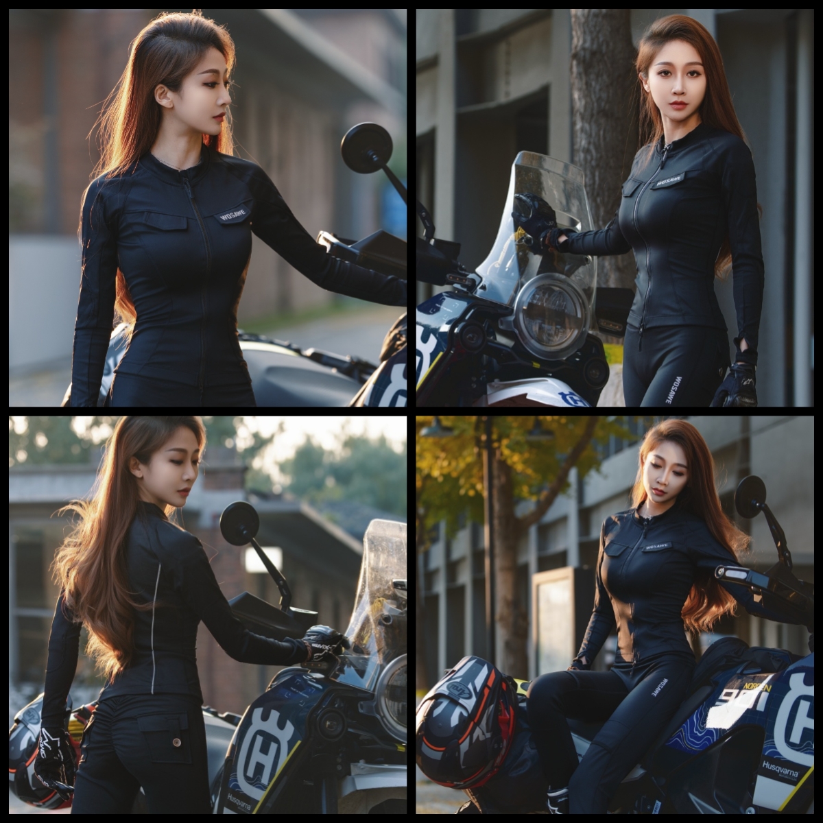 WOSAWE Women Motorcycle Jacket - مراجعة Motorcycle Gear Full Suit وسعره